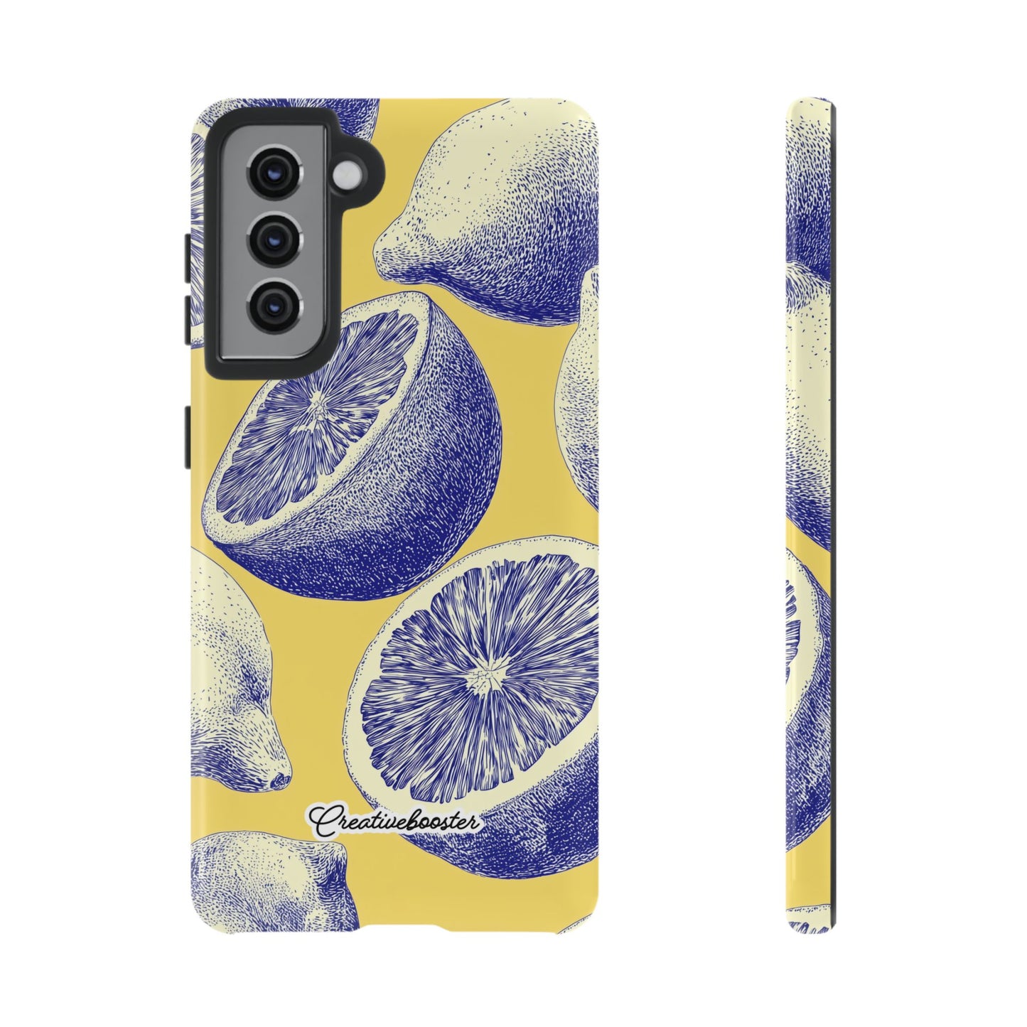 Indigo Citrus - Tough Phone Case