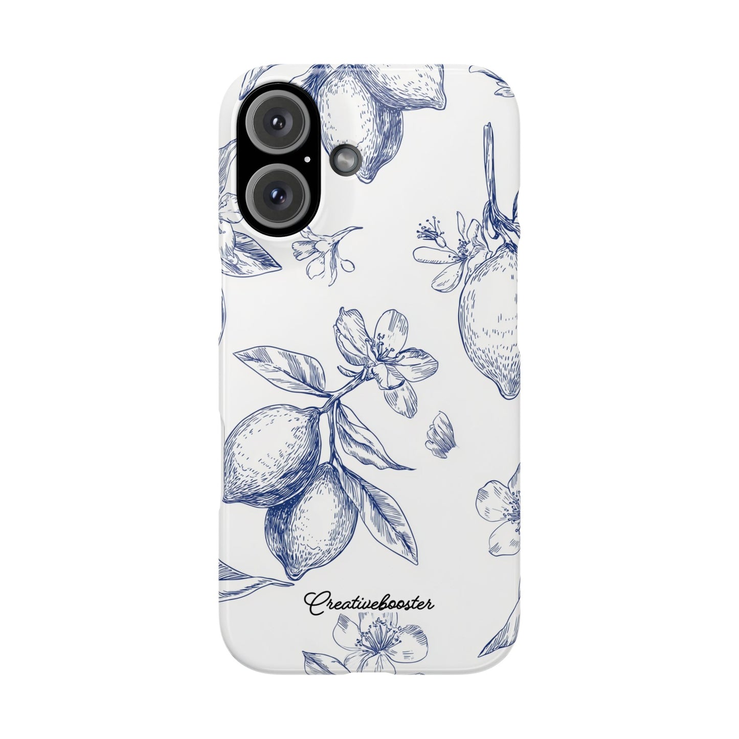 Indigo Sketch - Slim Phone Case