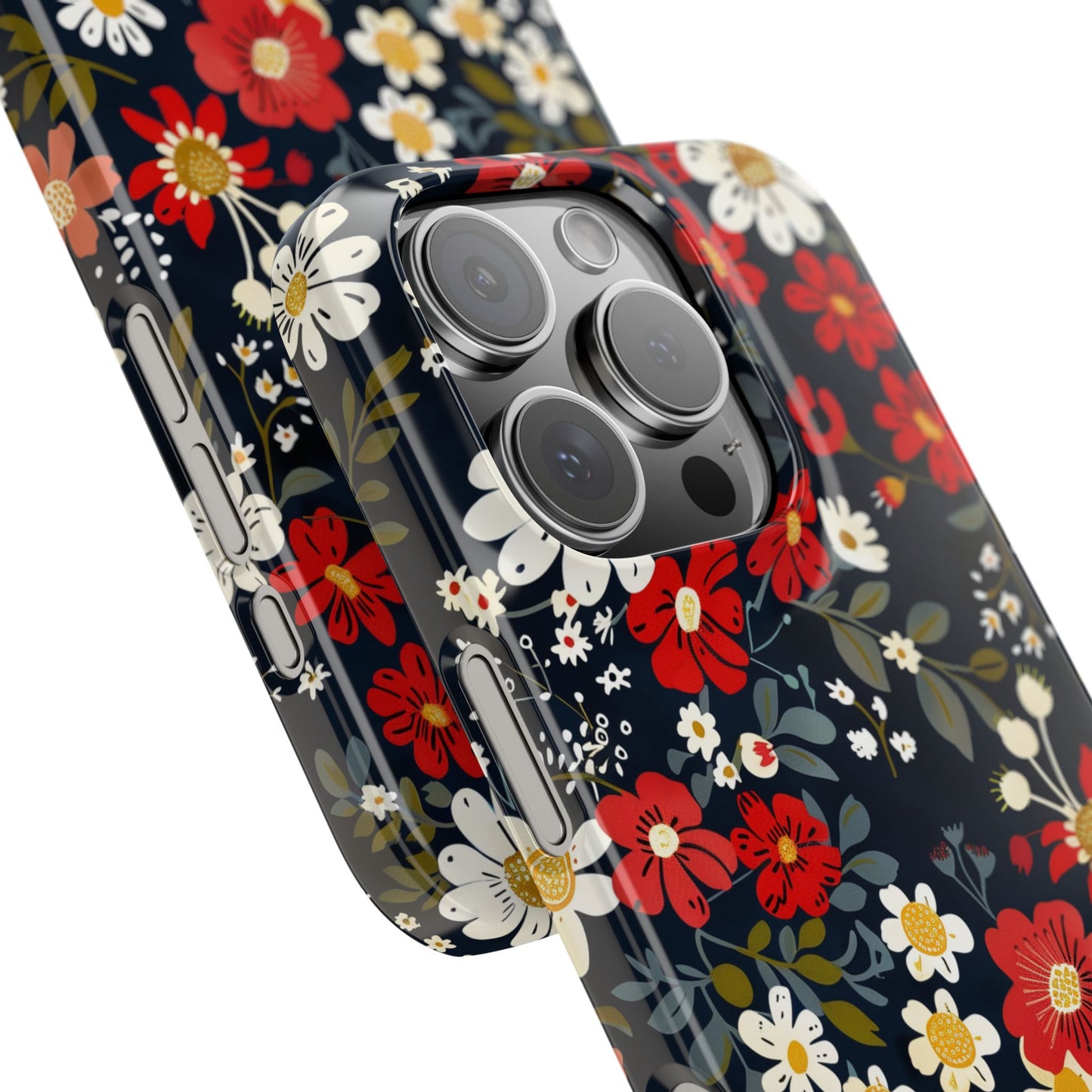 Retro Daisy - Slim Phone Case