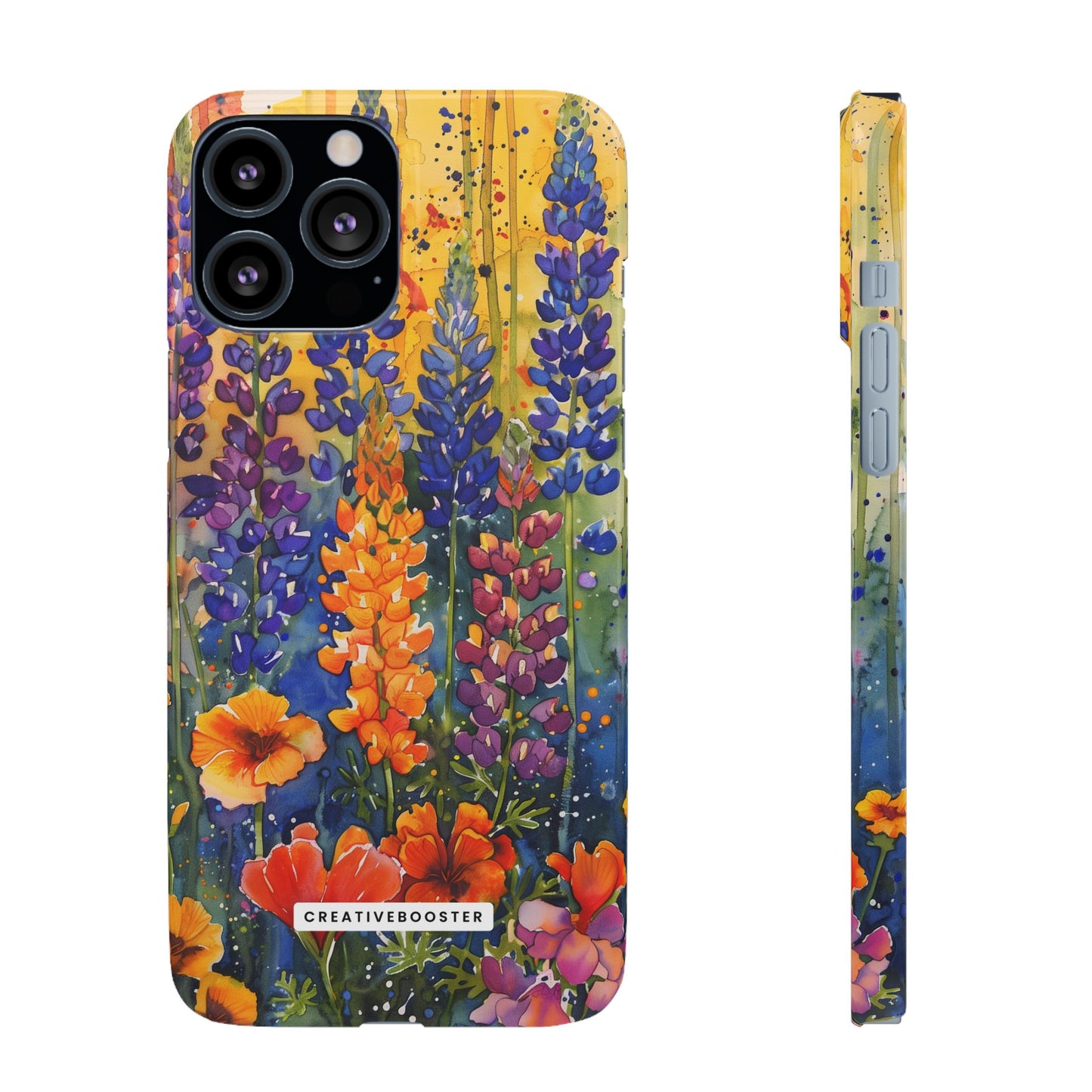 Sunset Lupine - Slim Phone Case