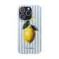 Ribbon Lemon - Slim Phone Case