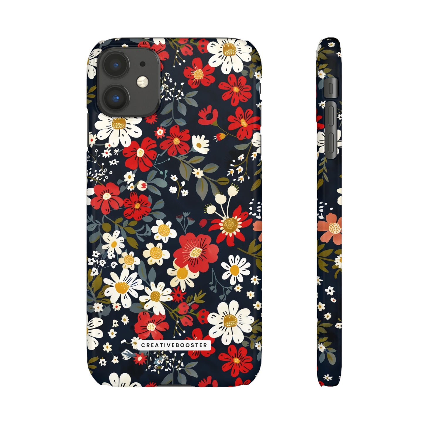 Retro Daisy - Slim Phone Case