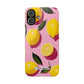 Retro Lemon - Slim Phone Case
