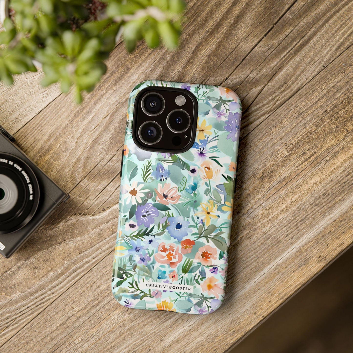 Watercolor Meadow - Tough Phone Case