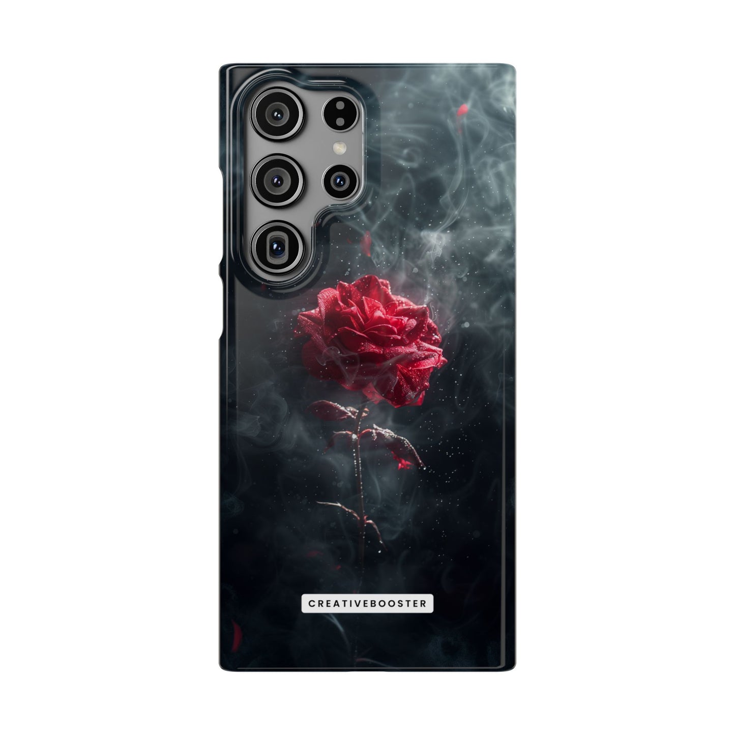 Midnight Rose - Slim Phone Case