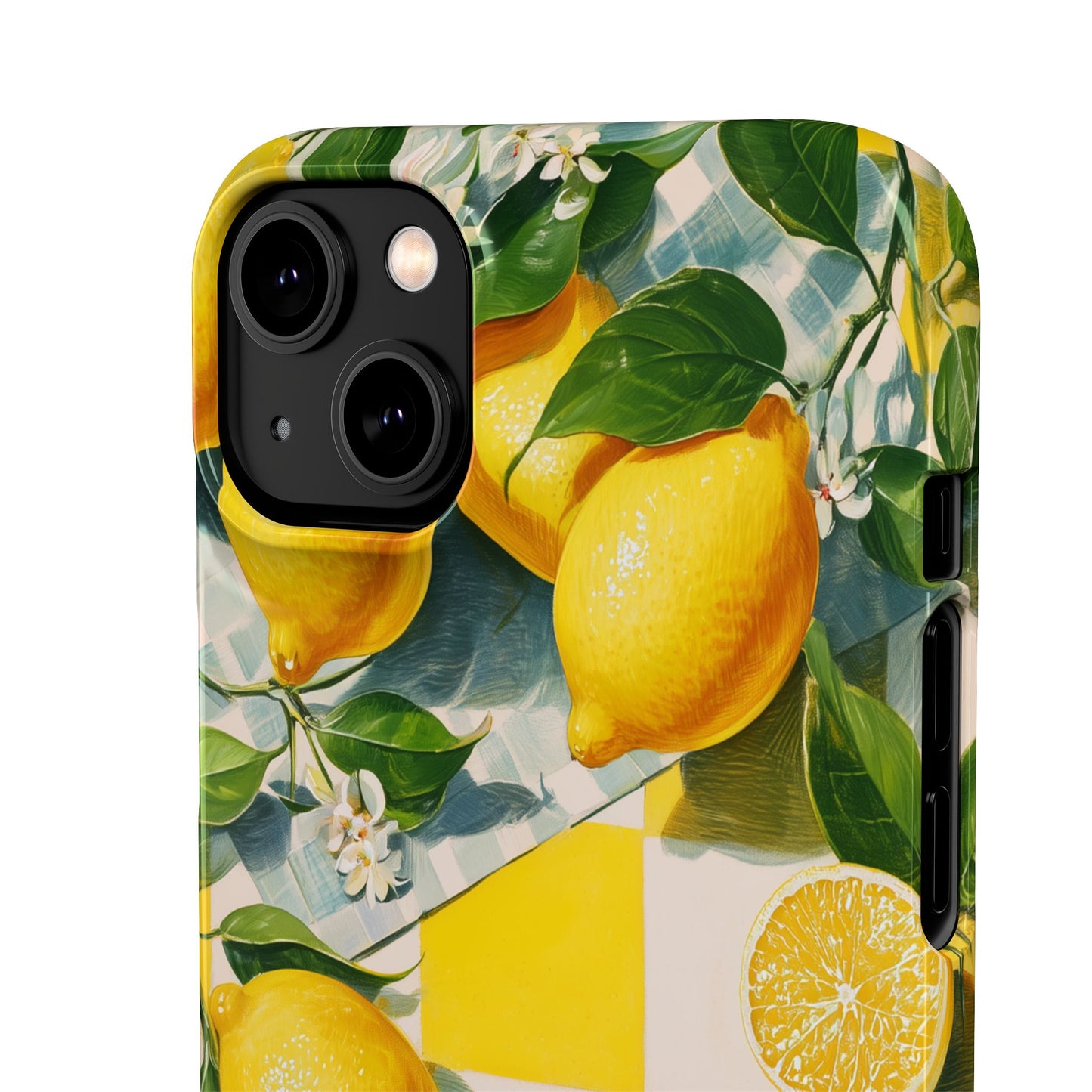 Picnic Lemon - Slim Phone Case