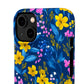 Midnight Petals - Slim Phone Case