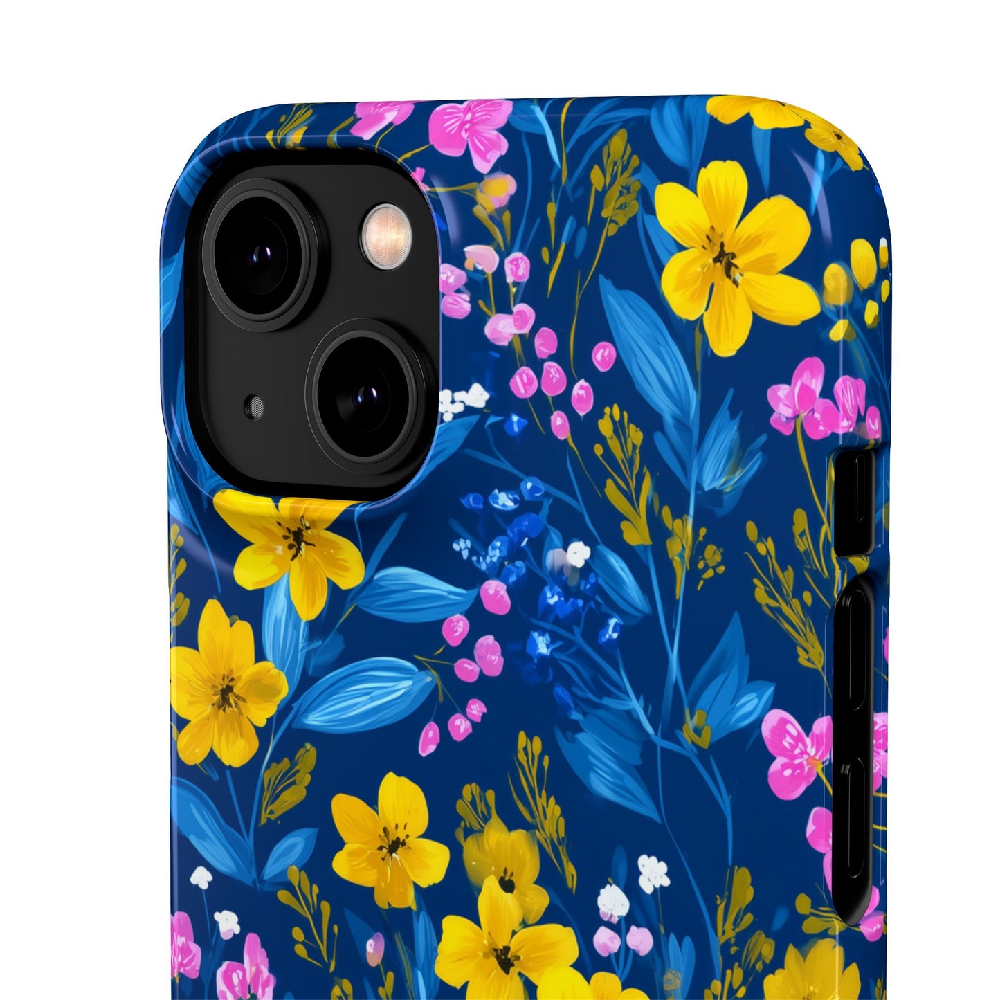 Midnight Petals - Slim Phone Case