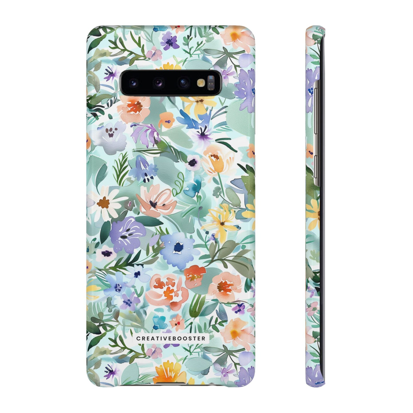 Watercolor Meadow - Slim Phone Case