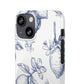 Indigo Sketch - Slim Phone Case