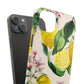 Lemon Blossom - Slim Phone Case