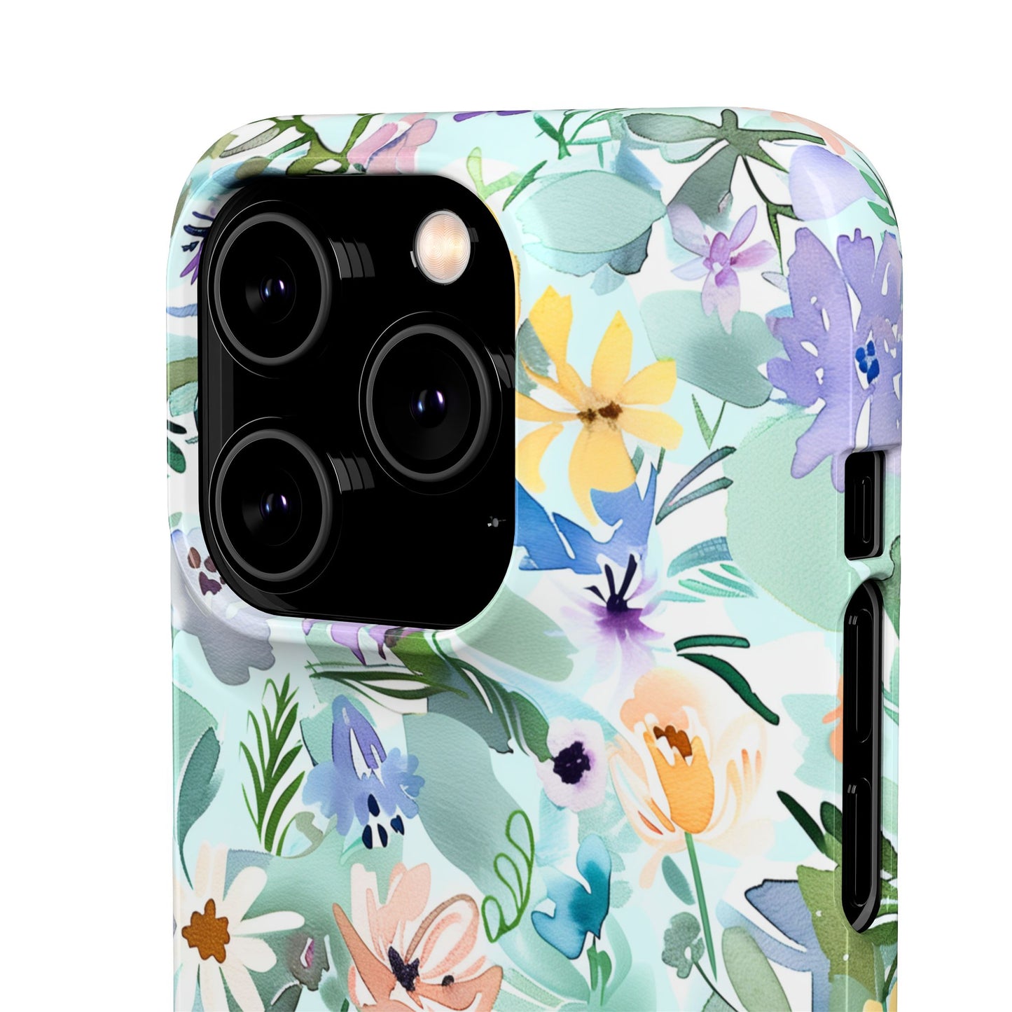 Watercolor Meadow - Slim Phone Case