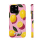 Retro Lemon - Slim Phone Case