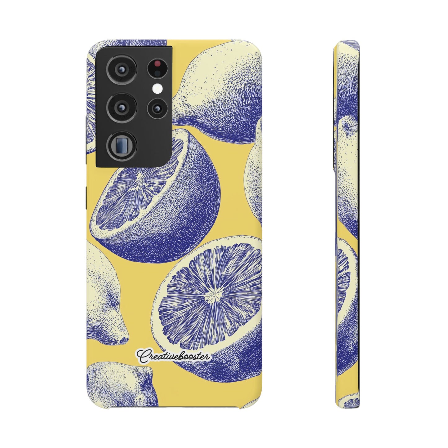 Indigo Citrus - Slim Phone Case