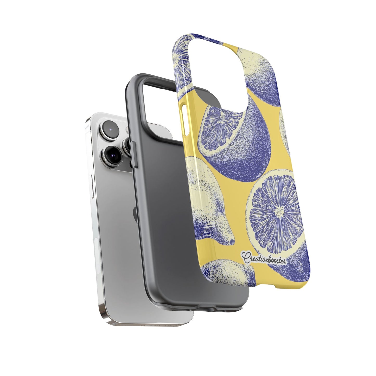 Indigo Citrus - Tough Phone Case