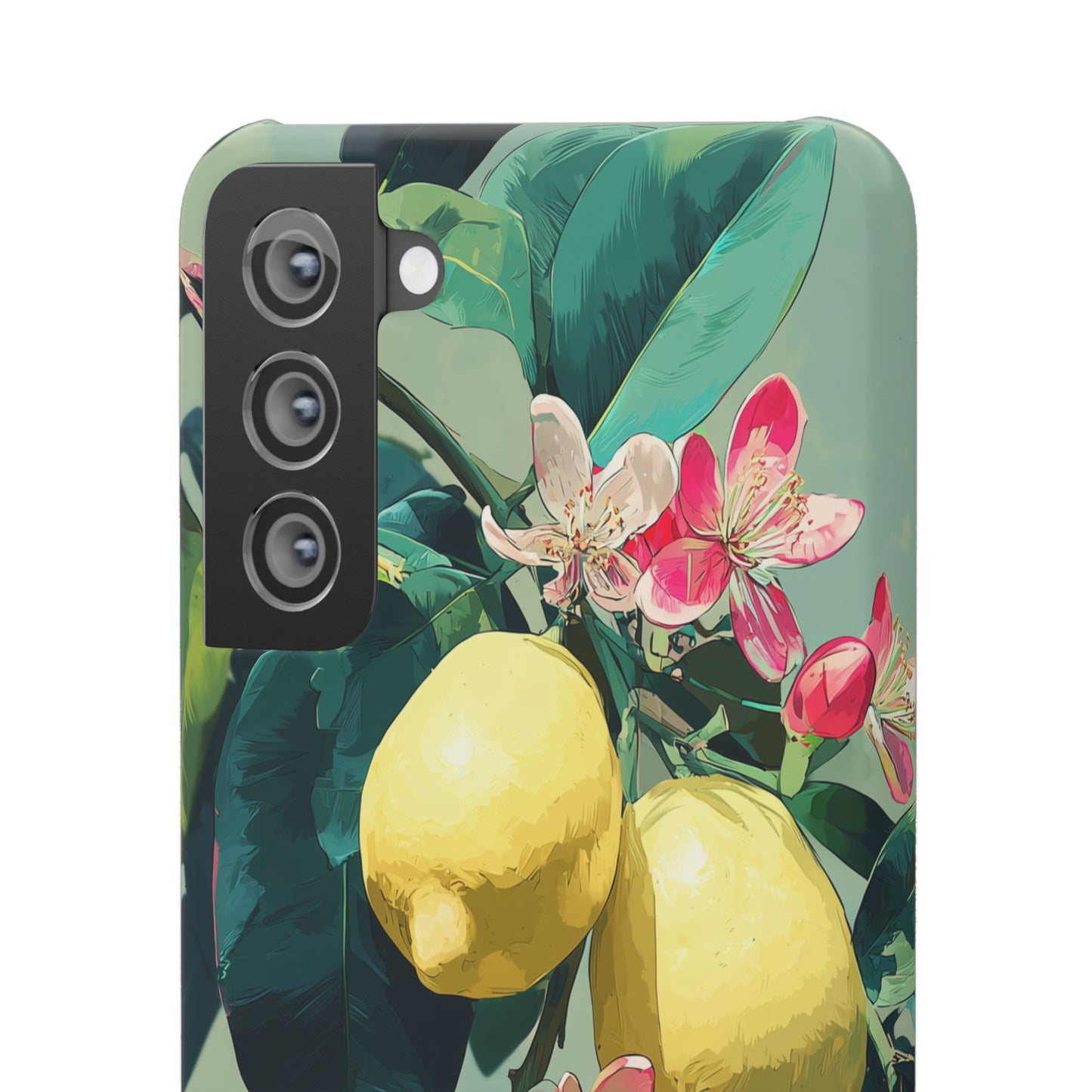 Lemon Bloom - Slim Phone Case