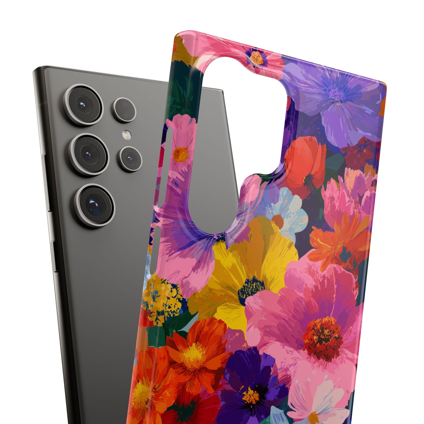 Painted Petals - Slim Phone Case