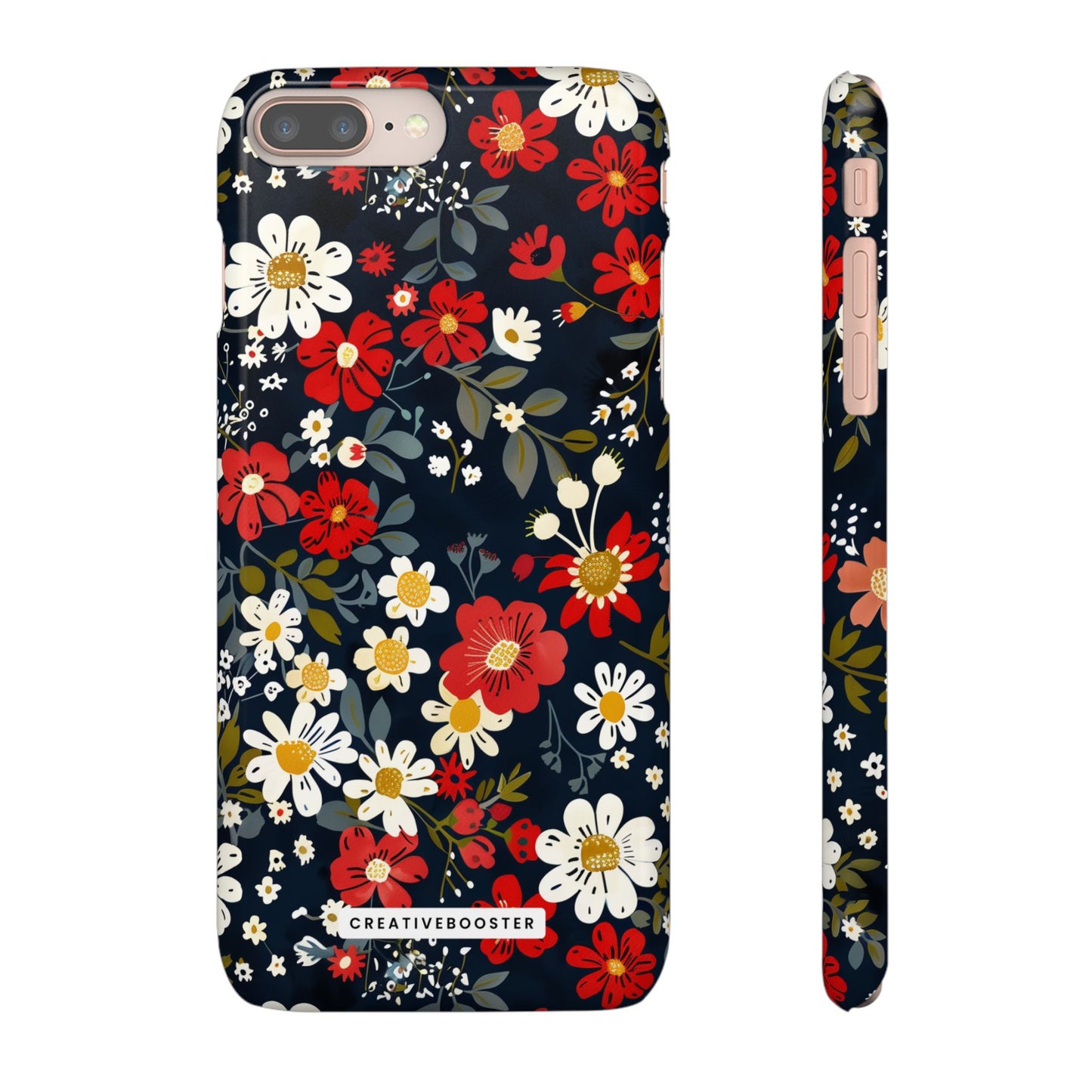 Retro Daisy - Slim Phone Case
