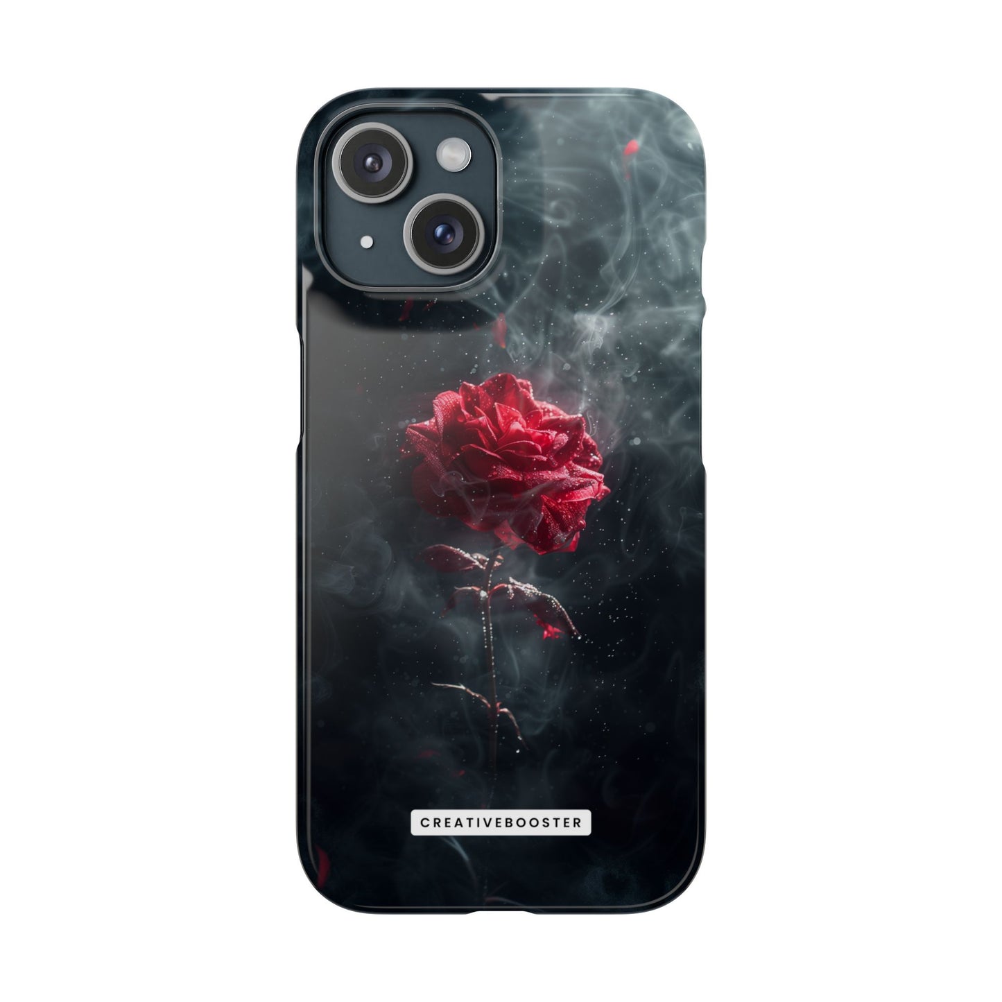 Midnight Rose - Slim Phone Case