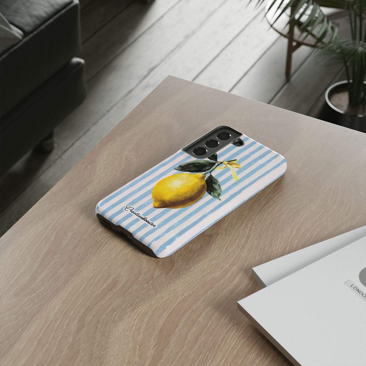 Ribbon Lemon - Tough Phone Case