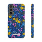 Midnight Petals - Slim Phone Case