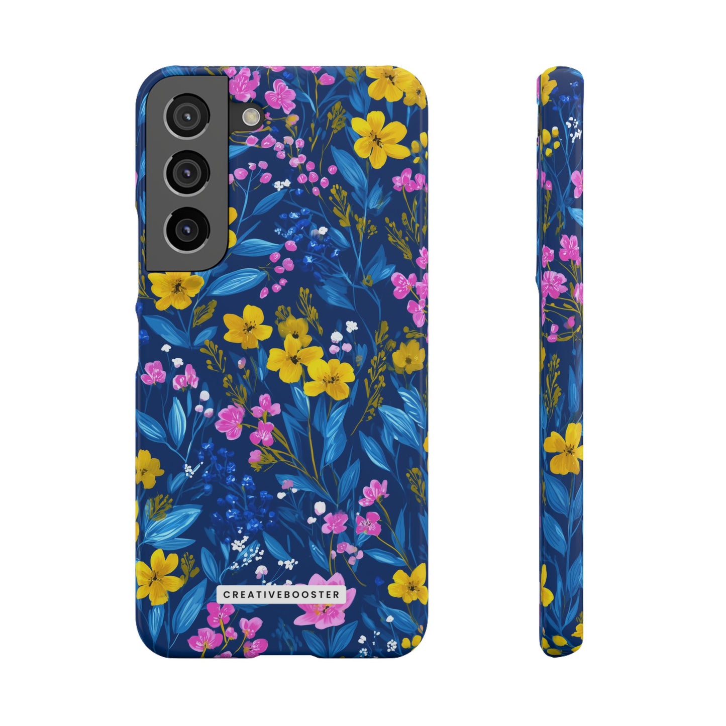Midnight Petals - Slim Phone Case