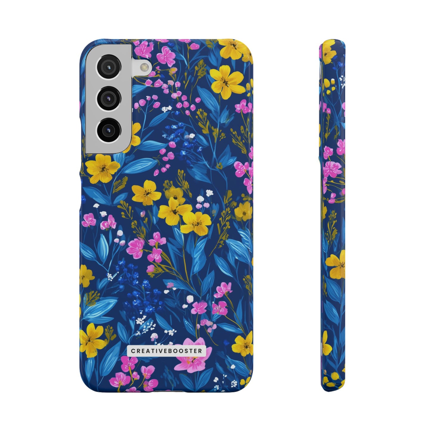 Midnight Petals - Slim Phone Case