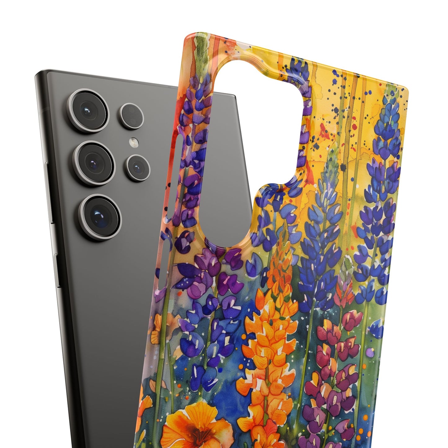 Sunset Lupine - Slim Phone Case