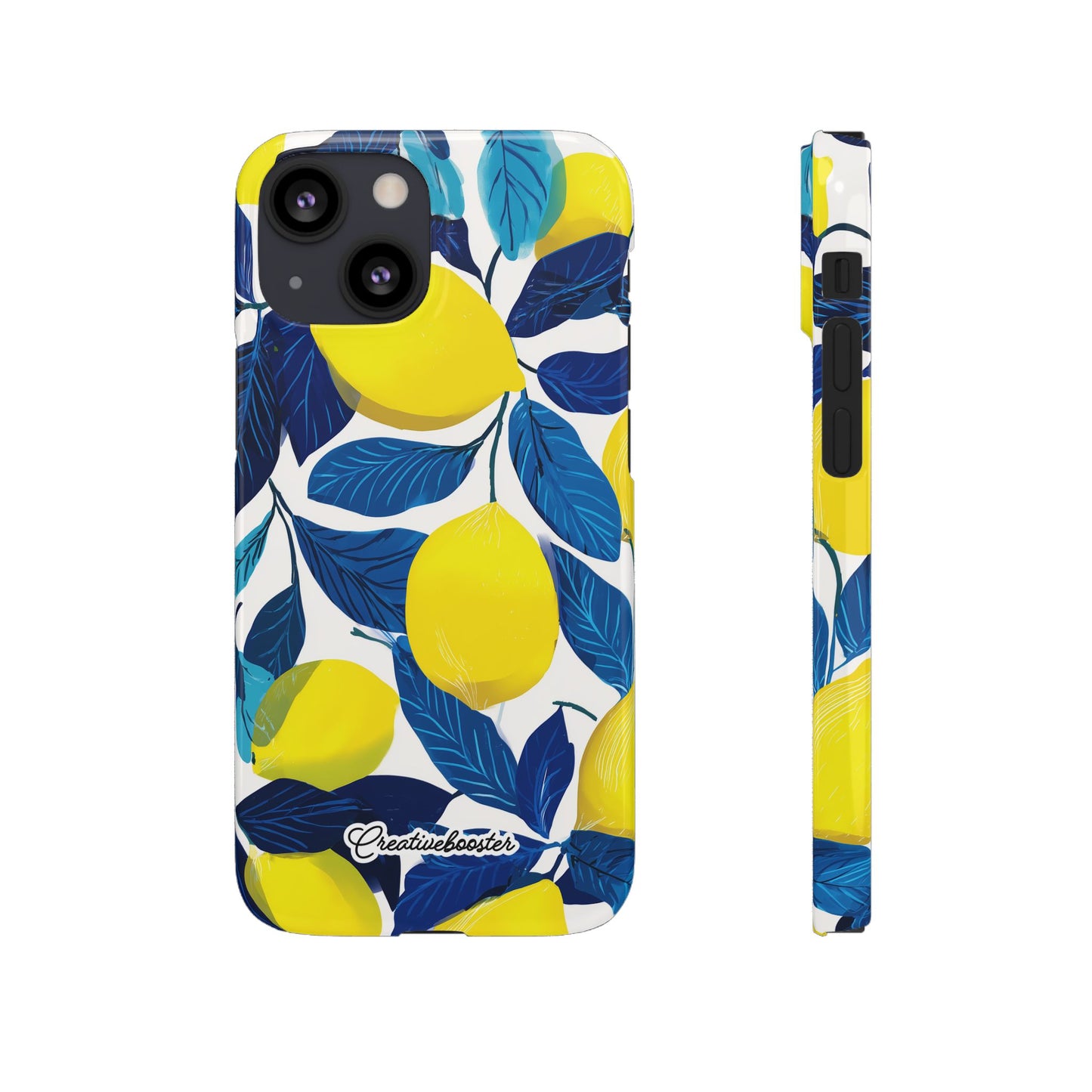 Midnight Citrus - Slim Phone Case