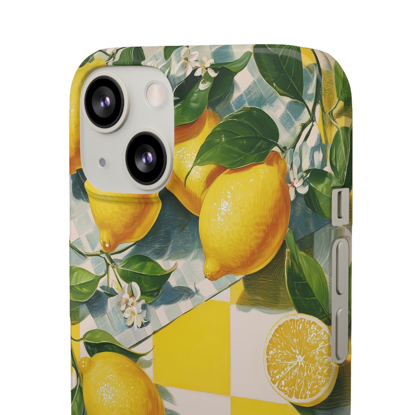 Picnic Lemon - Slim Phone Case