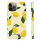 Citrus Charm - Slim Phone Case