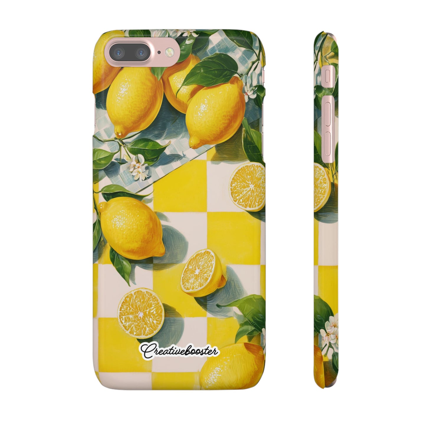 Picnic Lemon - Slim Phone Case