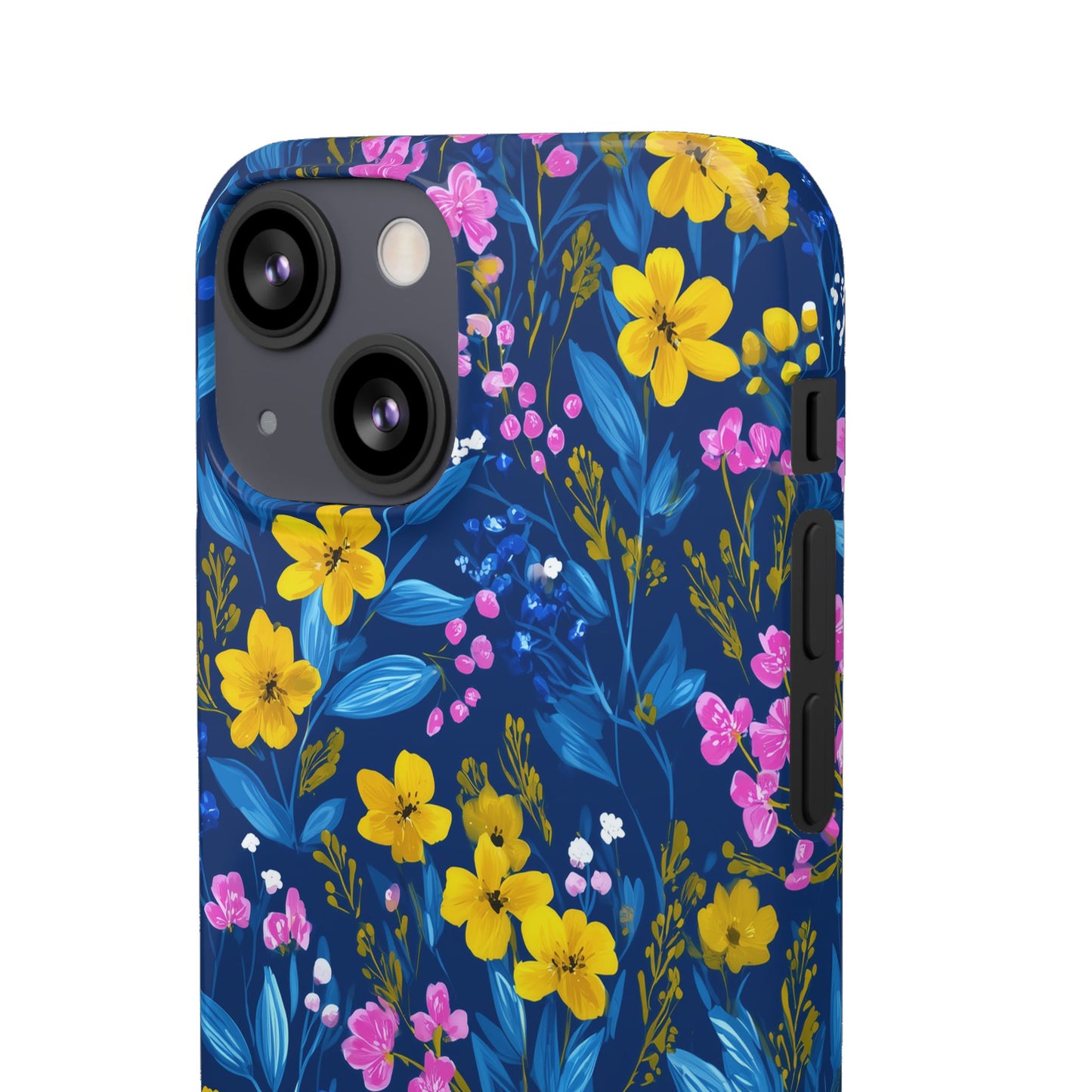 Midnight Petals - Slim Phone Case
