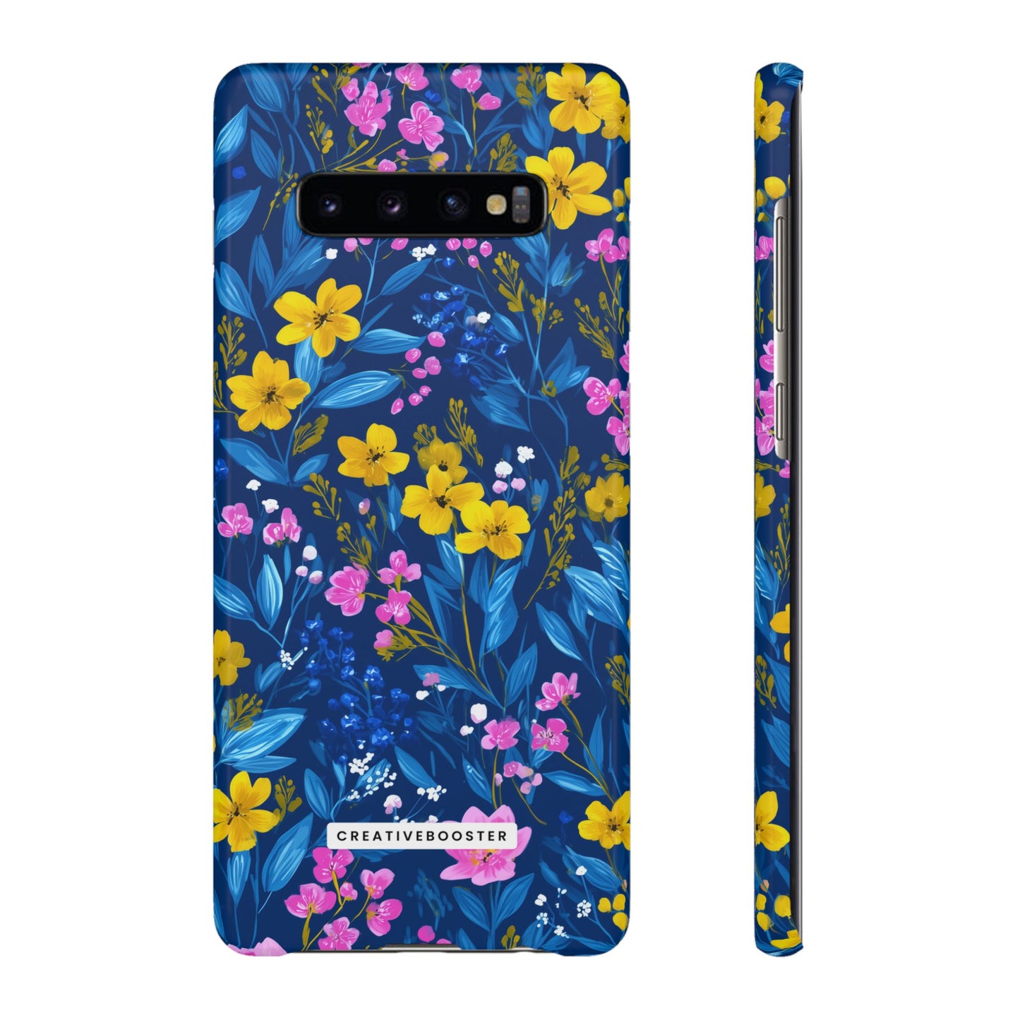 Midnight Petals - Slim Phone Case