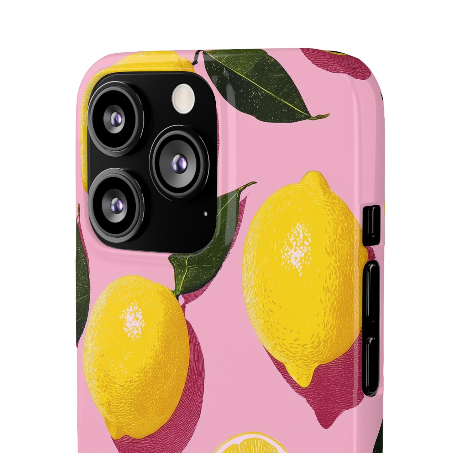 Retro Lemon - Slim Phone Case