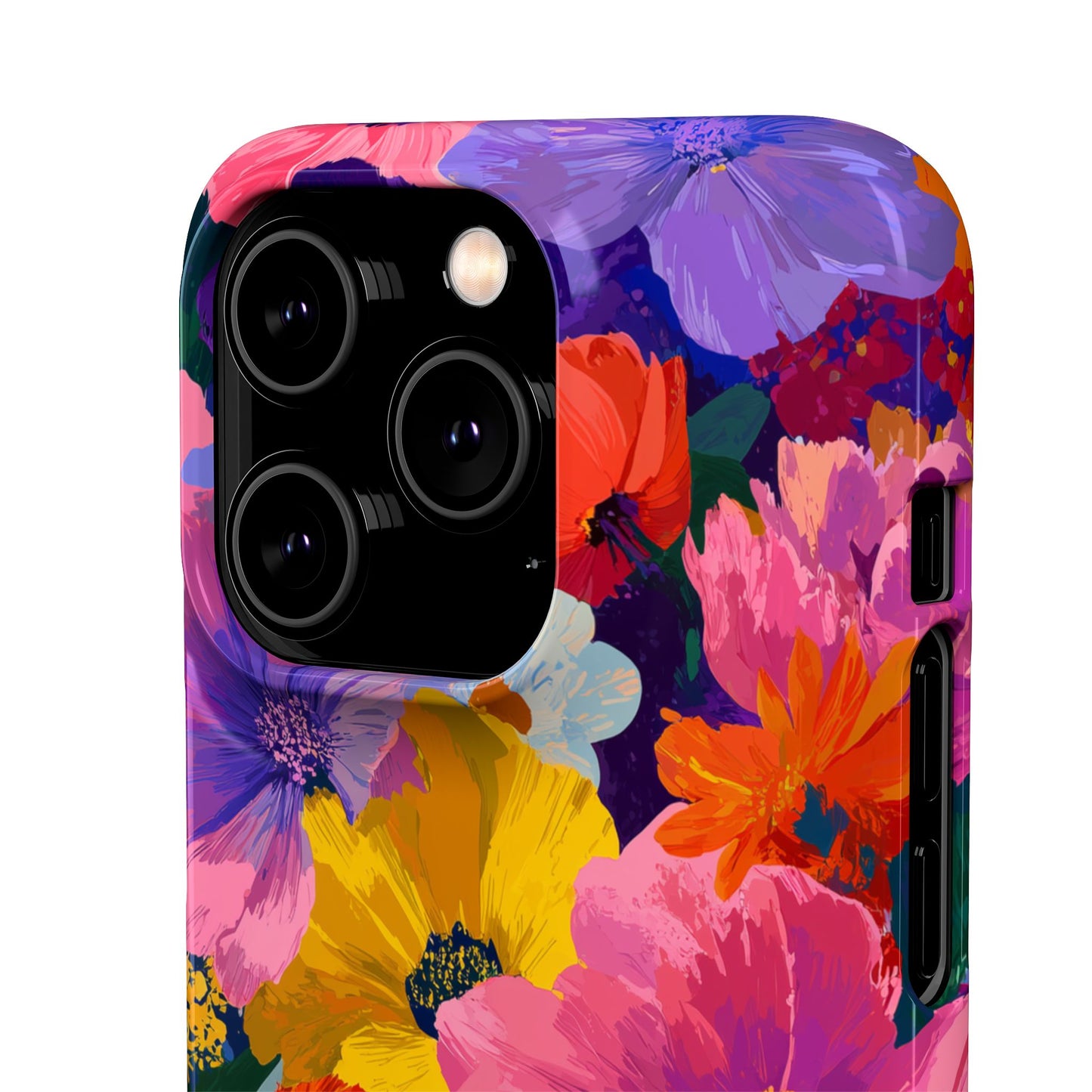 Painted Petals - Slim Phone Case