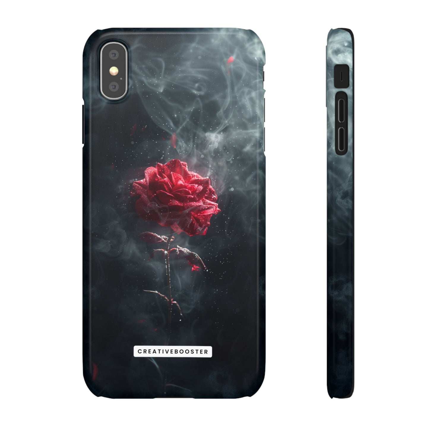 Midnight Rose - Slim Phone Case