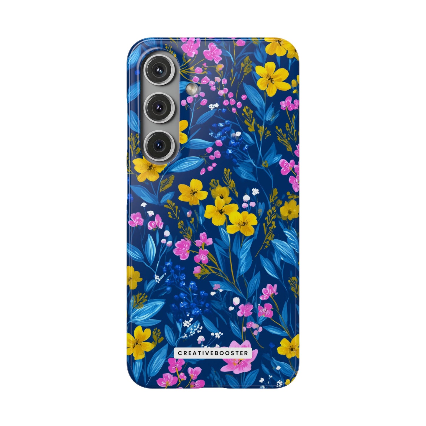 Midnight Petals - Slim Phone Case