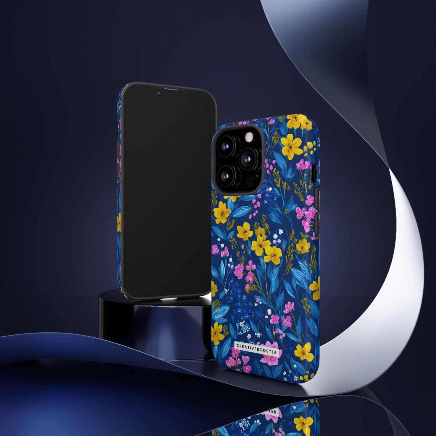 Midnight Petals - Tough Phone Case