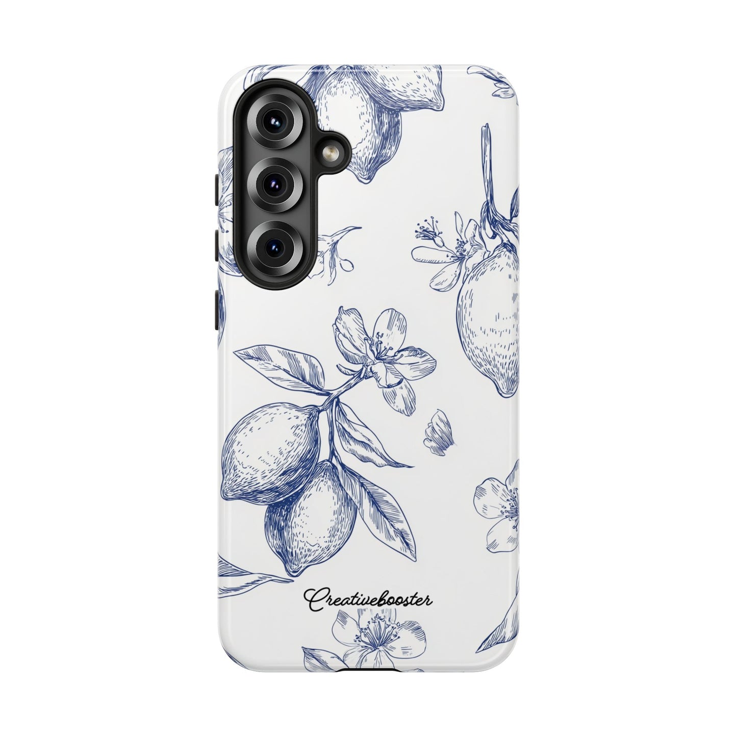 Indigo Sketch - Tough Phone Case