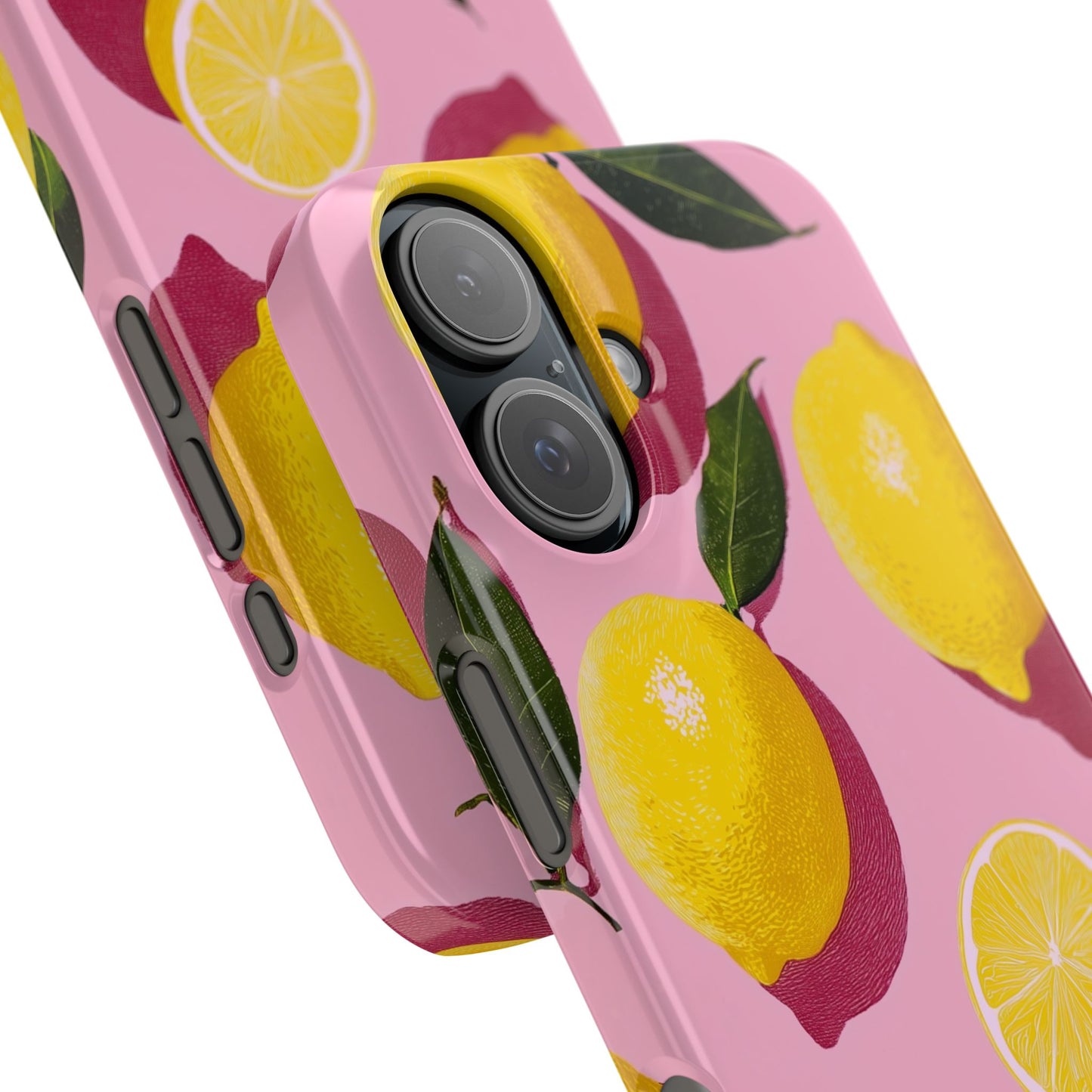 Retro Lemon - Slim Phone Case