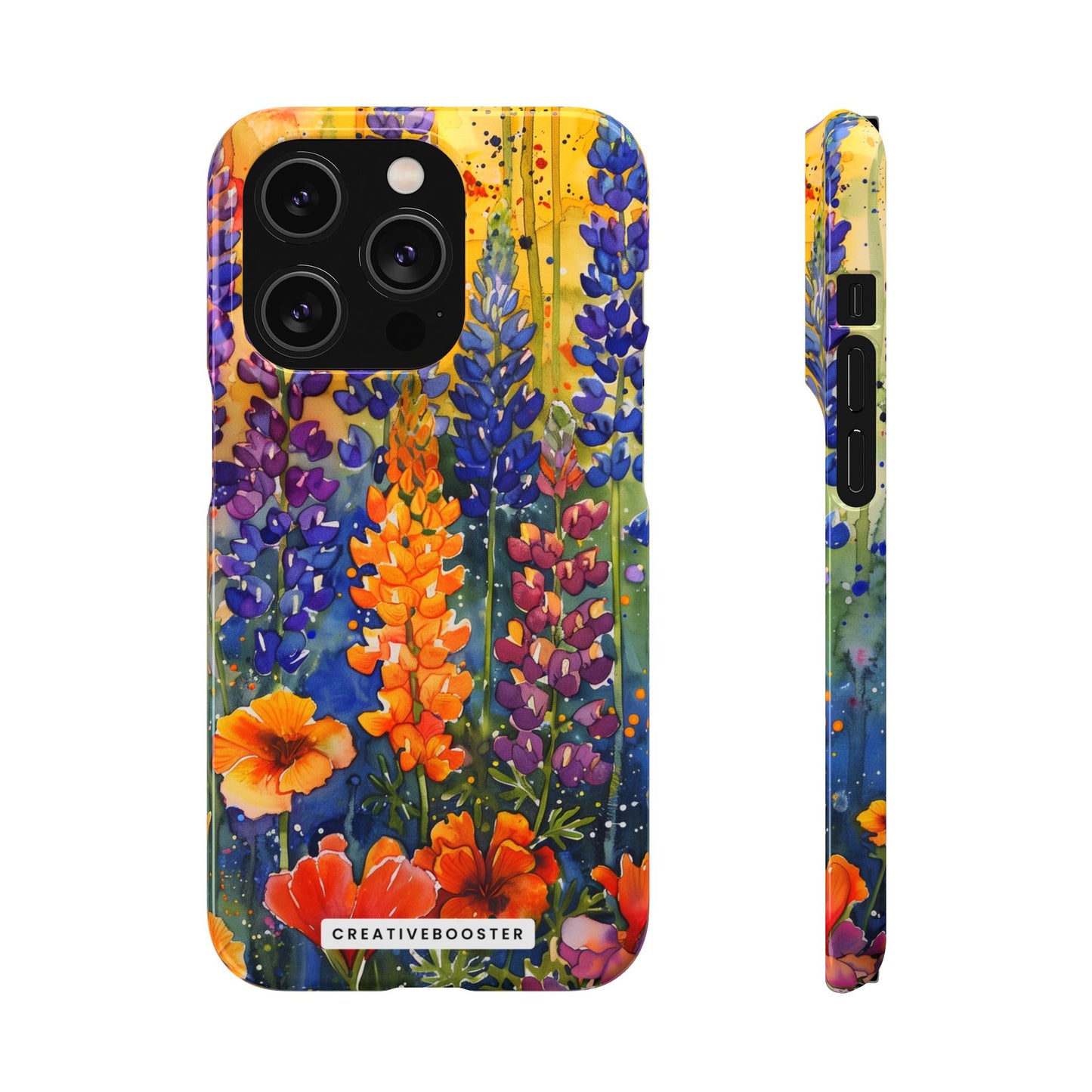 Sunset Lupine - Slim Phone Case