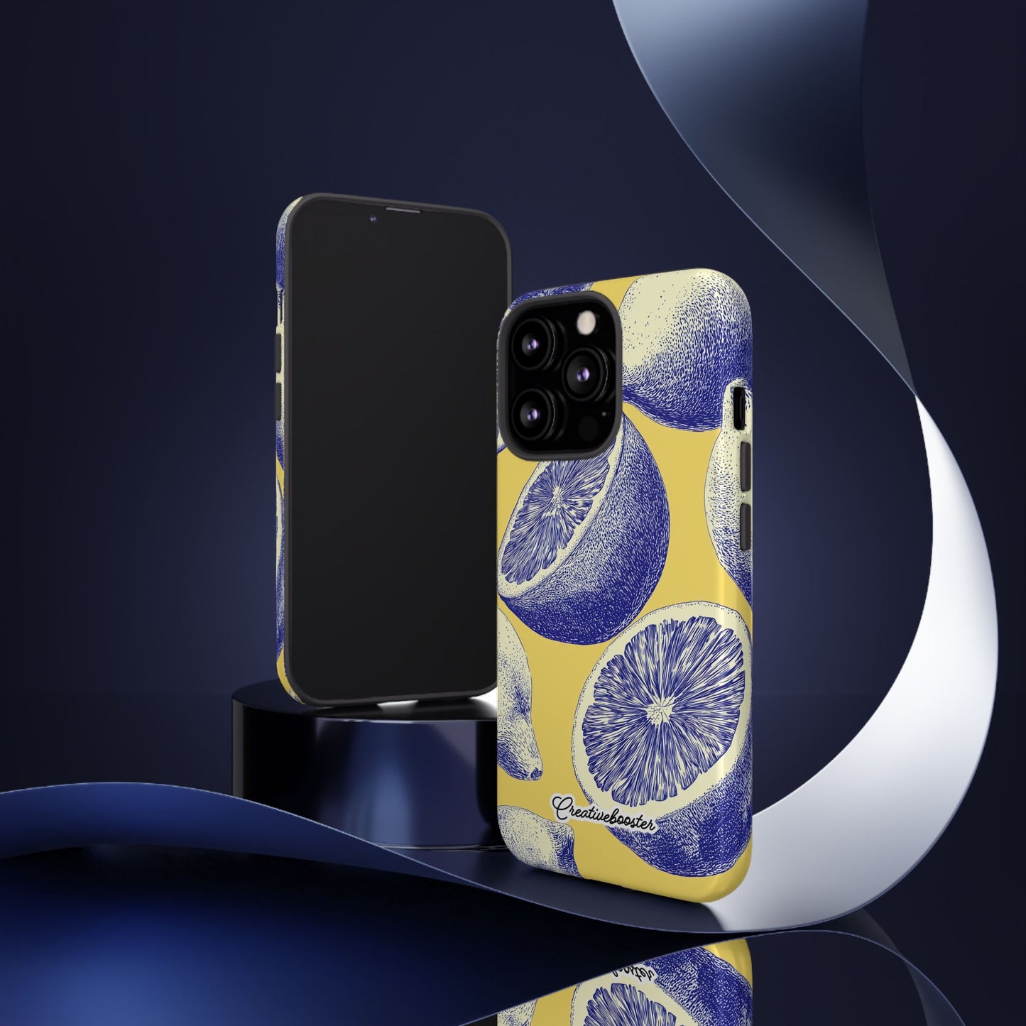 Indigo Citrus - Tough Phone Case