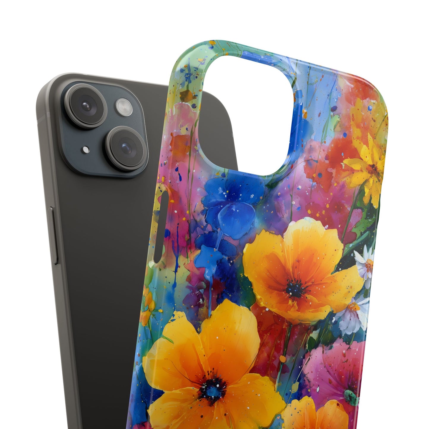 Color Splash - Slim Phone Case