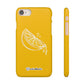 Citrus Drip - Slim Phone Case