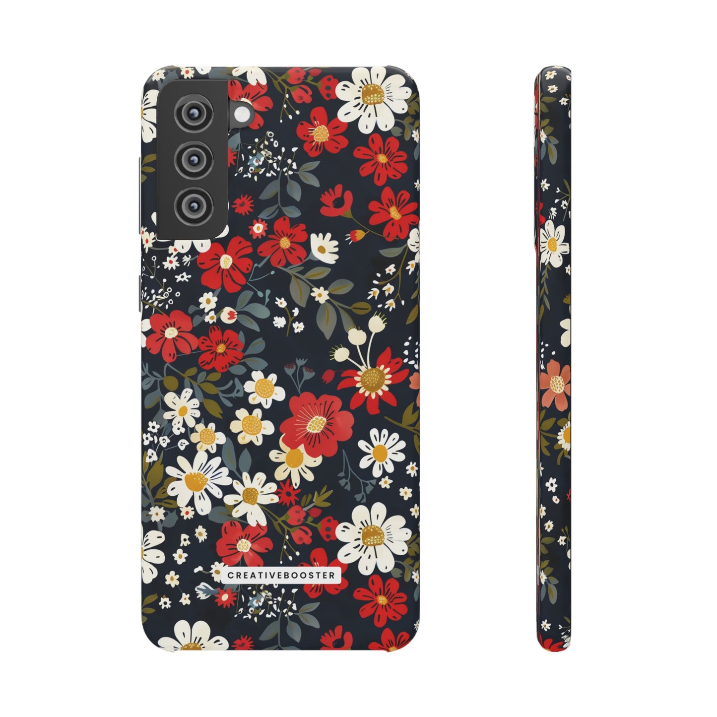 Retro Daisy - Slim Phone Case