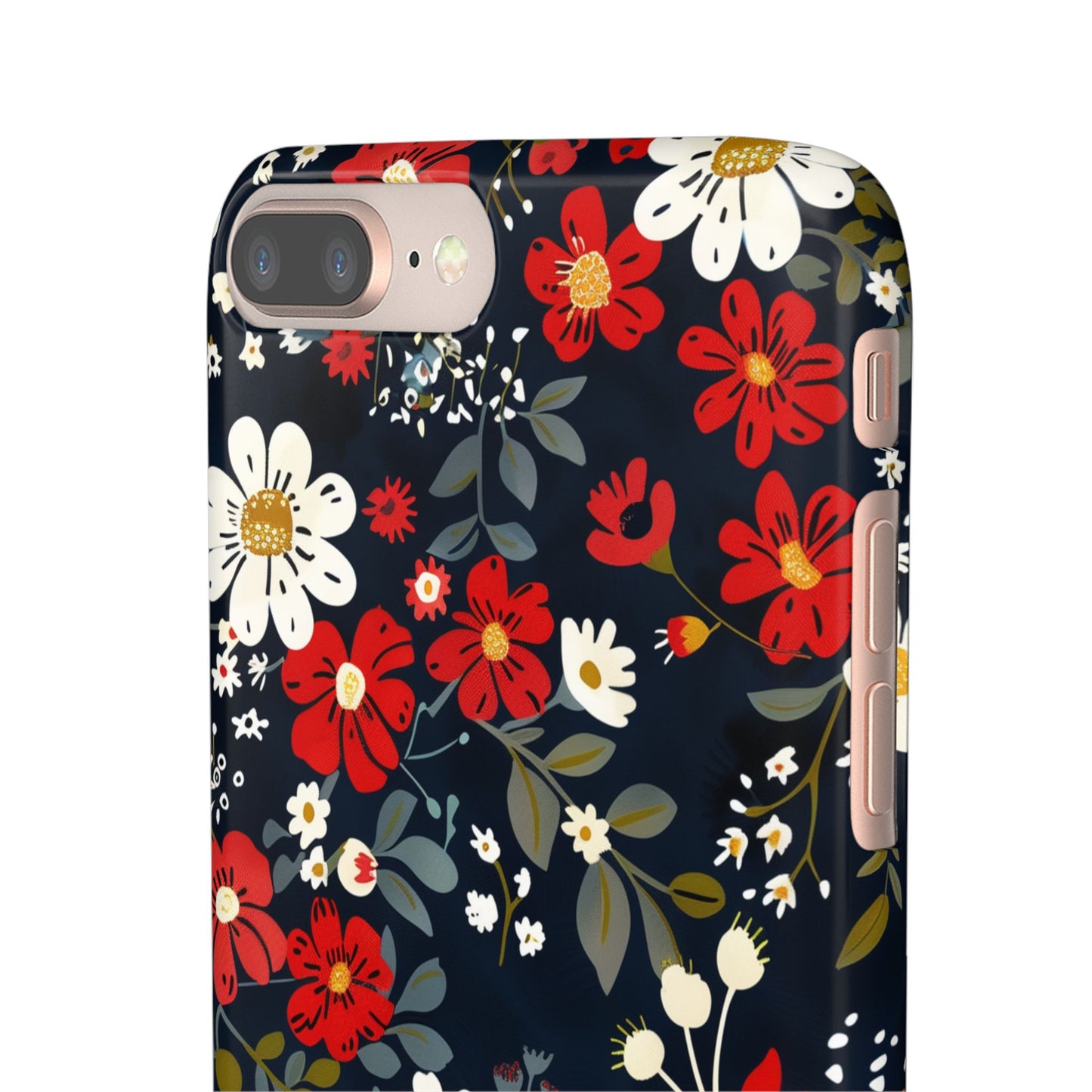 Retro Daisy - Slim Phone Case