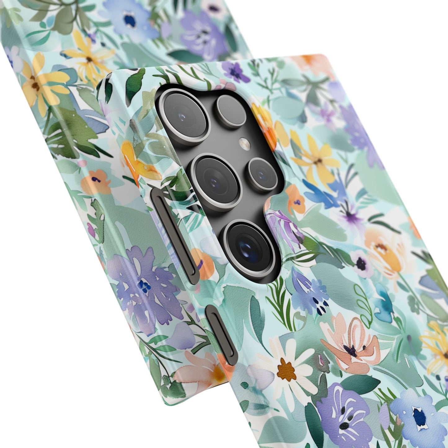 Watercolor Meadow - Slim Phone Case