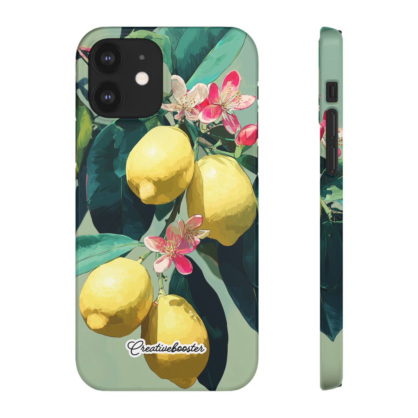 Lemon Bloom - Slim Phone Case