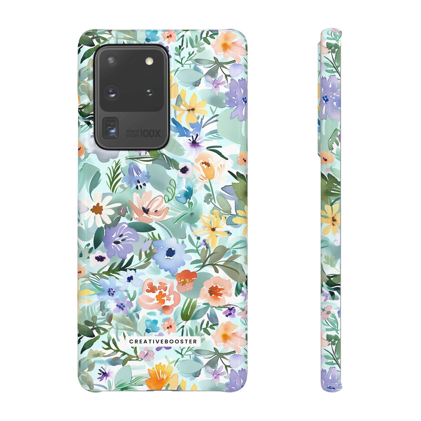 Watercolor Meadow - Slim Phone Case